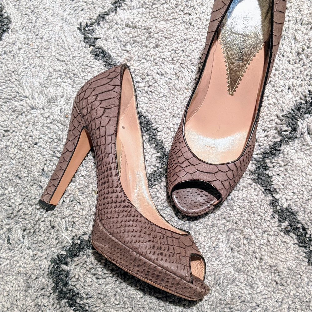 Emporio Armani women's platform heels size 39